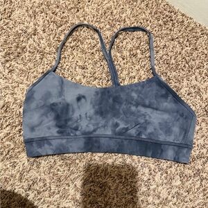 Lululemon Athletica Blue Tie-Dye Sports Bra